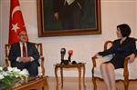 LEFKOŞA - Kktc Meclis Başkanı Siber, Tc Başbakan Yardımcısı Atalay’ı Kabul Etti