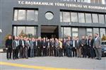 HACI BAYRAM-I VELİ - Arnavutluk Müslüman Komitesi Yöneticileri ve Müftülerin Türkiye Ziyareti