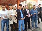 SAĞLıK VE SOSYAL HIZMET ÇALıŞANLARı SENDIKASı - Şırnak Devlet Hastanesi Önünde Zincirli Protesto