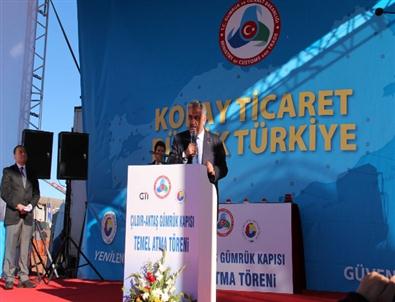 Çıldır Aktaş Sınır Kapısı'nın Temel Atma Töreni Gerçekleştirildi