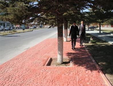 Halitpaşa Caddesine Prestijli Yürüme Yolu