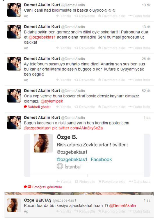 Demet Akalın'ı çıldırtan tweet