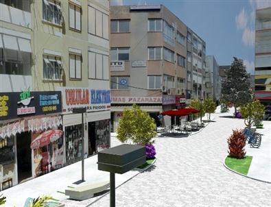 Aliağa Yayalaştırılmış Modern Bir Çarşıya Kavuşuyor