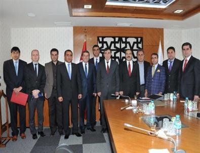 Van Tso, Kalkınma Bakanı Yılmaz’ı Ziyaret Etti