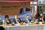 Ak Parti Efeler Belediye Başkan Aday Adayı Turgut, Hanımlarla Bir Araya Geldi