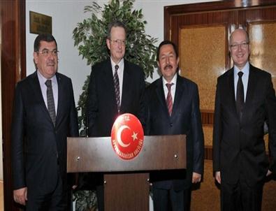 Belçika'nın Ankara Büyükelçisi Trenteseau Afyonkarahisar'da