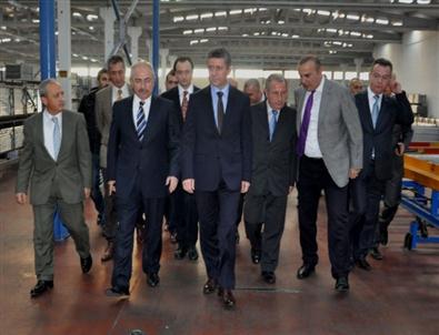 Burgaz Valisi Marinov, Kırklareli Osb'yi Gezdi