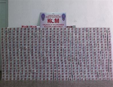 Çorum'da Kaçak Sigara Operasyonu