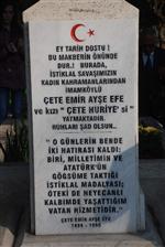 ABDULLAH ASLAN - Milli Mücadele Kahramanlarından Çete Emir Ayşe Efe Mezarı Başında Anıldı
