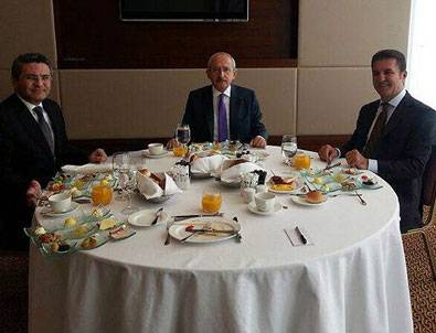 Kılıçdaroğlu ve Sarıgül kahvaltıda buluştu