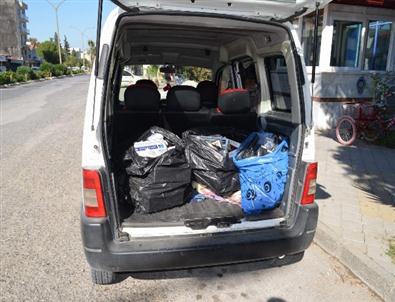 Ortaca’da 799 Paket Kaçak Sigara Yakalandı