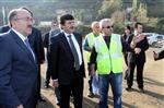 ABDİL CELİL ÖZ - Başbakan'ın Temelini Atacağı Trabzon Akyazı Stadyumu İnşaatında Vali Öz ve Başkan Gümrükçüoğlu İncelemelerde Bulundu