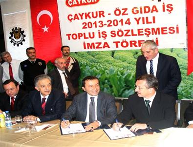 Çaykur, Öz Gıda İş Sendikası İle Toplu İş Sözleşmesine İmza Attı