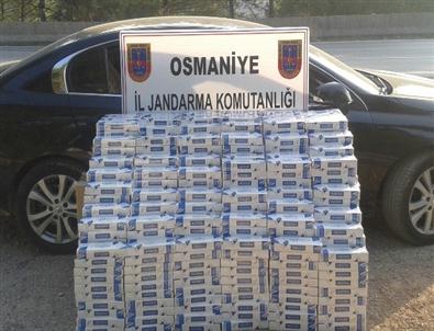 Osmaniye'de 10 Bin Paket Kaçak Sigara Ele Geçirildi