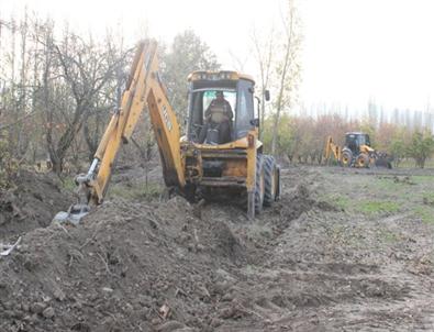 Üzümlük Mevkine Yeni Sulama Kanalı