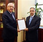 Sgk’dan Naksan’a Teşekkür Plaketi