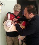 ÇOCUK FELCİ - Jandarmadan Aşı Kampanyasına Destek Sürüyor