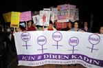 Antalya’da Kadınlar Şiddete Karşı Yürüdü