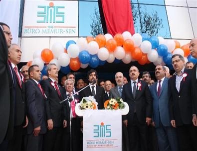 Büro Memur-sen Genel Merkezi Törenle Açıldı