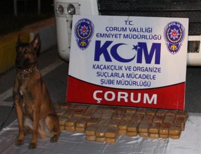 Çorum'da 1.5 Milyon Tl Değerinde Uyuşturucu Ele Geçirildi
