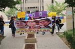 KADIN CİNAYETİ - Meü'lü Kız Öğrenciler 'kadına Şiddeti'Protesto Etti