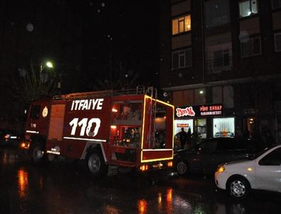 Baca Yangını Korkuttu