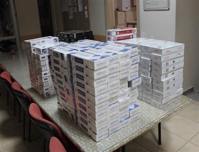 Konya’da 5 Bin Paket Kaçak Sigara Ele Geçirildi