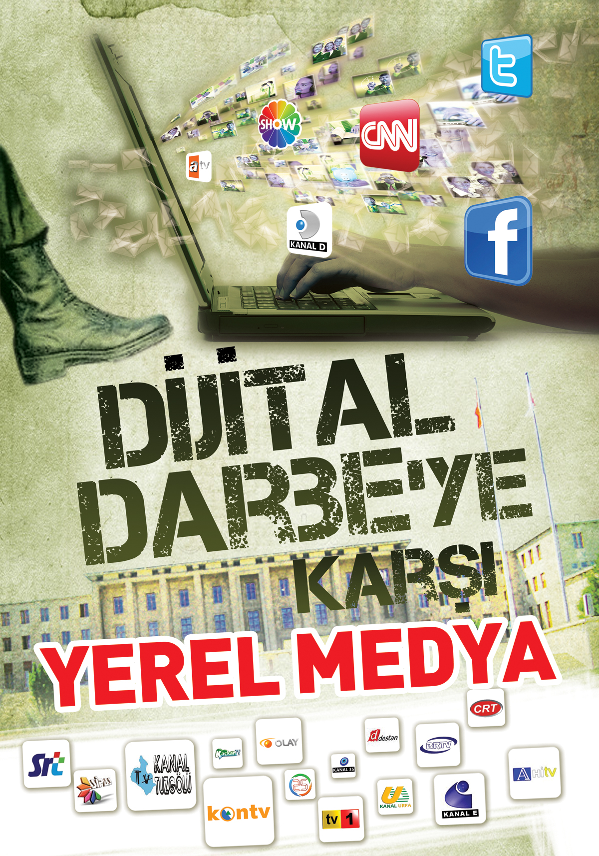 Dijital darbeye karşı yerel medya
