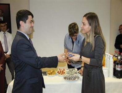 İl Sağlık Müdürlüğünde Şube Müdürüne Veda Töreni