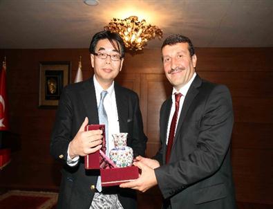 Japon Yöneticilerden Özkaraaslan'a Ziyaret