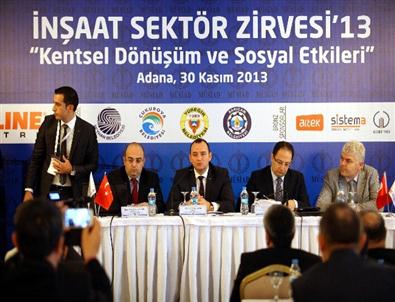 Kentsel Dönüşüm ‘inşaat Zirvesi’nde Masaya Yatırıldı