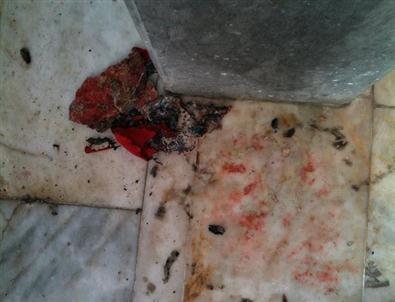 Keşan'da Türk Bayrağına Çirkin Saldırı