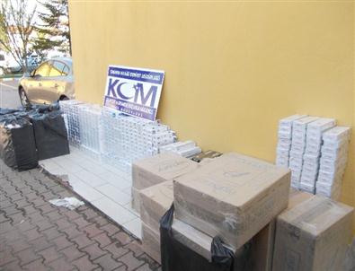 Sakarya’da Gümrük Kaçağı 20 Bin Paket Sigara Ele Geçirildi