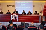 KOMİSYON RAPORU - Kto Meclis Toplantısı Yapıldı