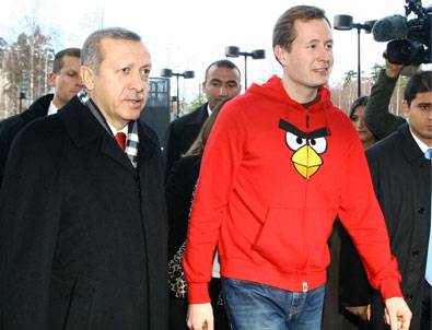 Başbakan Erdoğan'dan 'Angry Birds' ziyareti