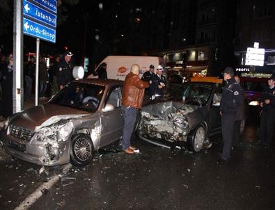 Samsun'da Trafik Kazası Açıklaması