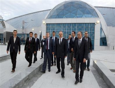 Vali Erol ve Başkan Akyürek Bilim Merkezi’nde İncelemelerde Bulundu