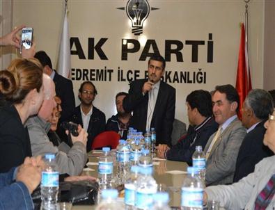 Edremit Ak Parti’de Delegeler Aday Adaylarını Terletti