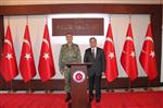 BAHADıR KÖSE - Tümgeneral Satı Bahadır Köse, Vali Tapsız’ı Ziyaret Etti