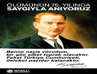 Başkan Haluk Alıcık’ın 10 Kasım Mesajı