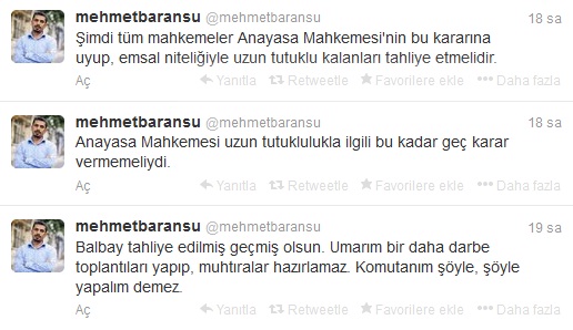 Mehmet Baransu'dan Mustafa Balbay yorumu