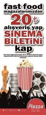 FAST FOOD - Alışverişe 'Bedava' Sinema Keyfi