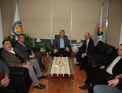 Mhp Kdz. Ereğli Belediye Başkan Adayı Mevlüt Özdemir Tso’yu Ziyaret Etti