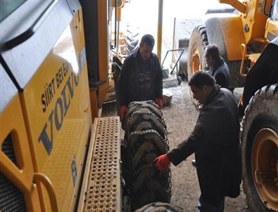 Siirt Belediye’sinden Karla Mücadele Çalışması