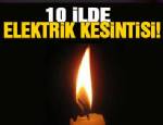 TÜRKIYE ELEKTRIK İLETIM - 10 il için önemli uyarı!