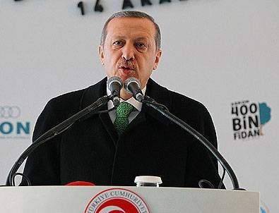 Erdoğan'dan fidan dikiminde Gezi mesajı