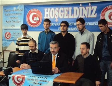 Öğder Erzurum Şube Başkanı Abdullah İkinci Açıklaması