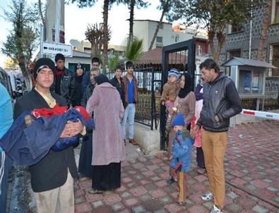 Sokakta Kalan Suriyeliler Çadır Kente Yerleştirildi