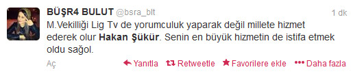 Hakan Şükür'e tepki yağdı