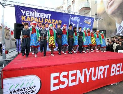 Esenyurt’un Dördüncü Kapalı Pazarı Yenikent’e Açıldı